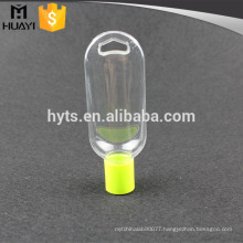 30ml clear plastic hand liquid soap bottle for hand sanitizer